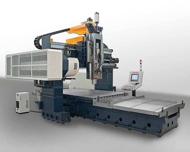 FRESATRICE CNC A PORTALE  (montaggio - programmazione cnc)